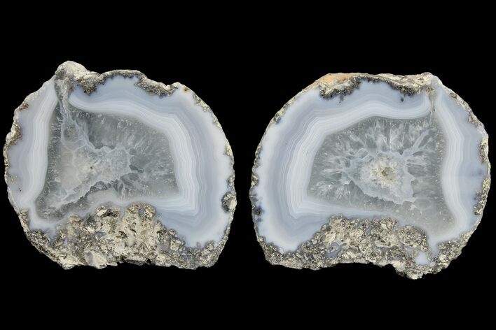 Las Choyas Coconut Nodule with Banded Agate - Mexico #165392
